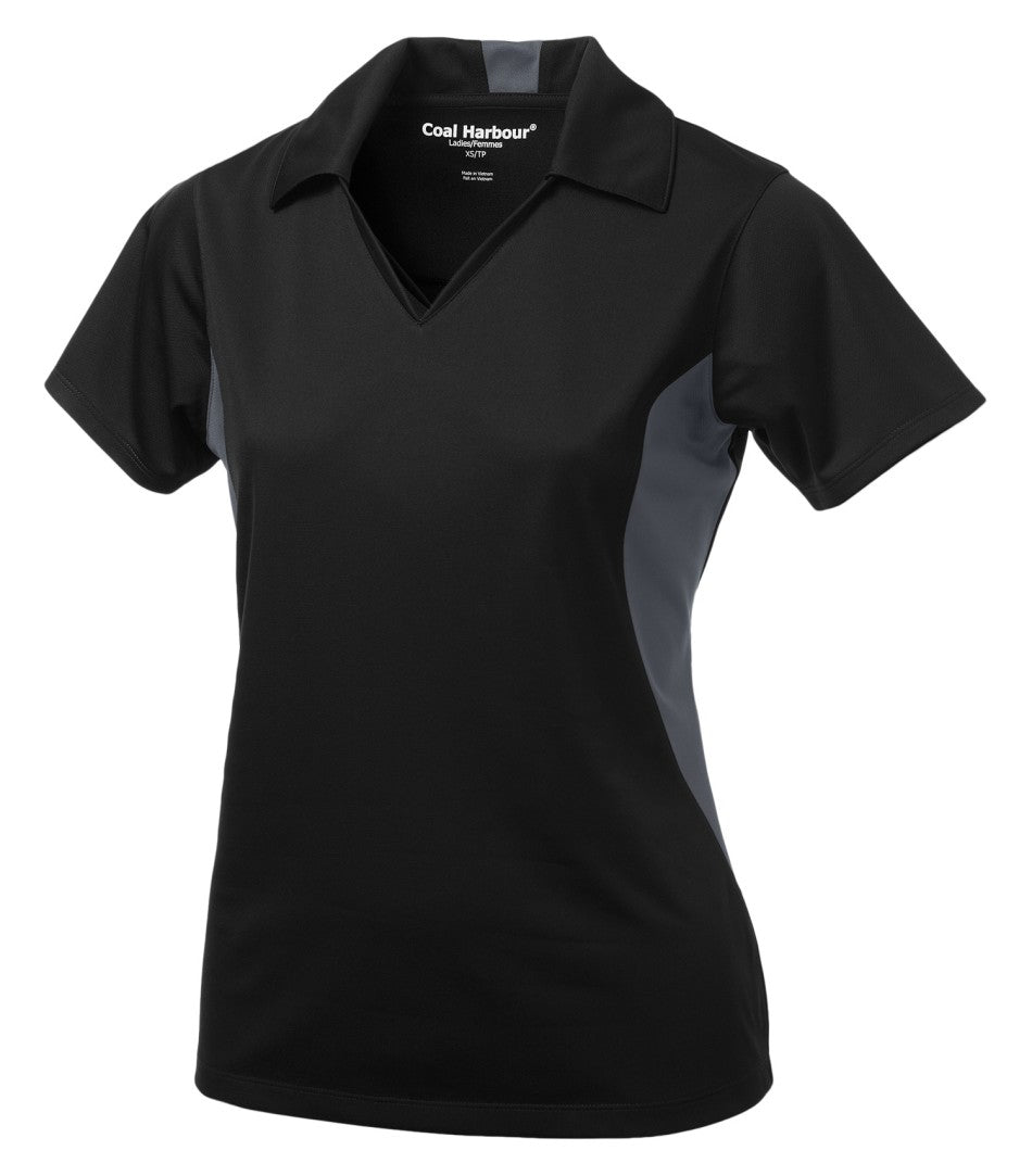 Coal Harbour® Snag Resistant Ladies Colour Block Sport Shirt