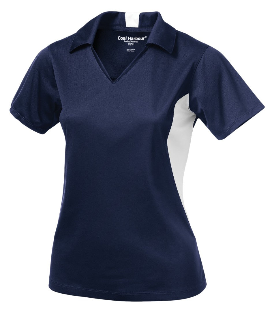 Coal Harbour® Snag Resistant Ladies Colour Block Sport Shirt