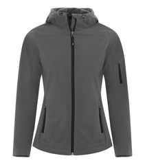 Coal Harbour® Essential Hooded Soft Shell Ladies' Jacket
