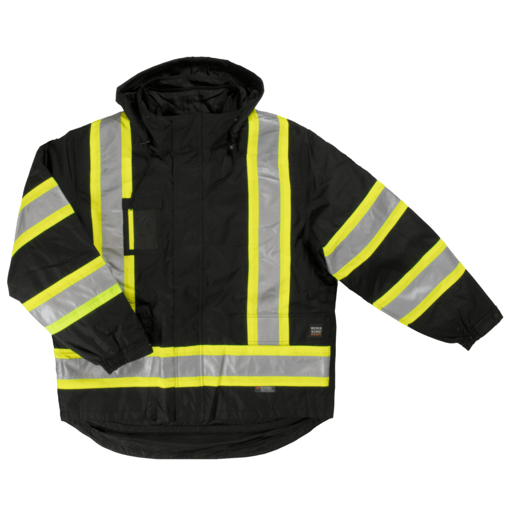 Work King 5 in 1 Safety Jacket S426 B H Canvas
