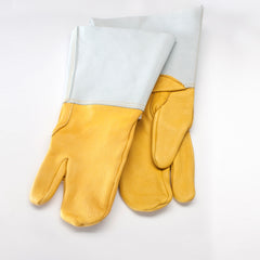 Deerskin One Finger Lineman Glove
