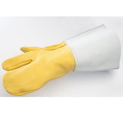 Deerskin One Finger Lineman Glove